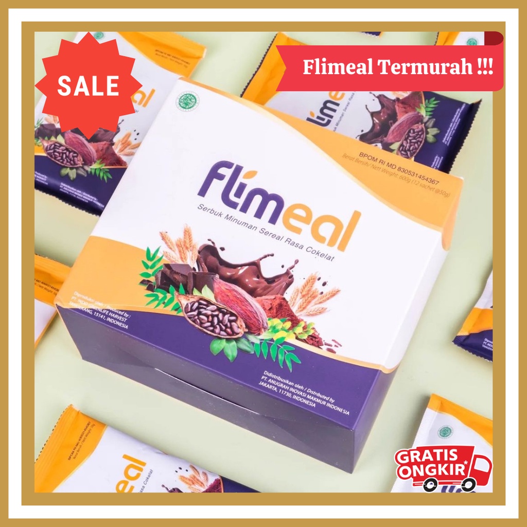 

Rasa Coklat by Flimty Meal Replacement Minuman Diet