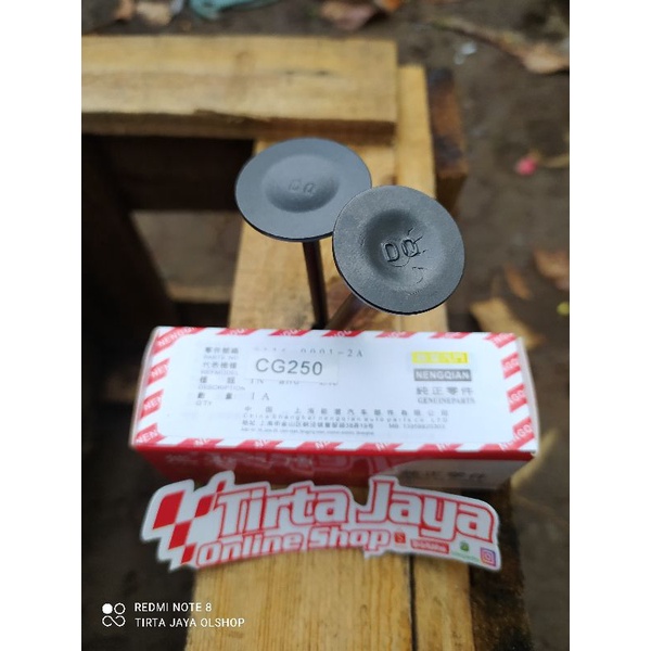 klep valve jaguar 34-28.5 honda cb cg 250 gl megapro tiger batang 5.5mm