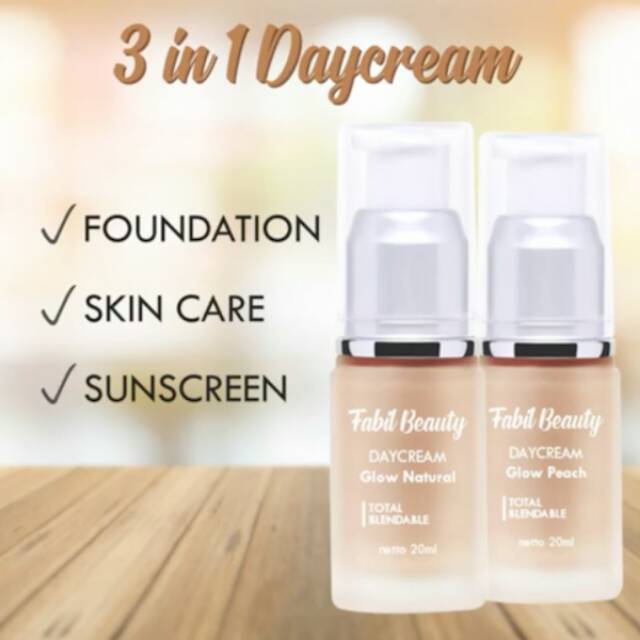 

3 in 1 Fabil Day Cream Glow Peach