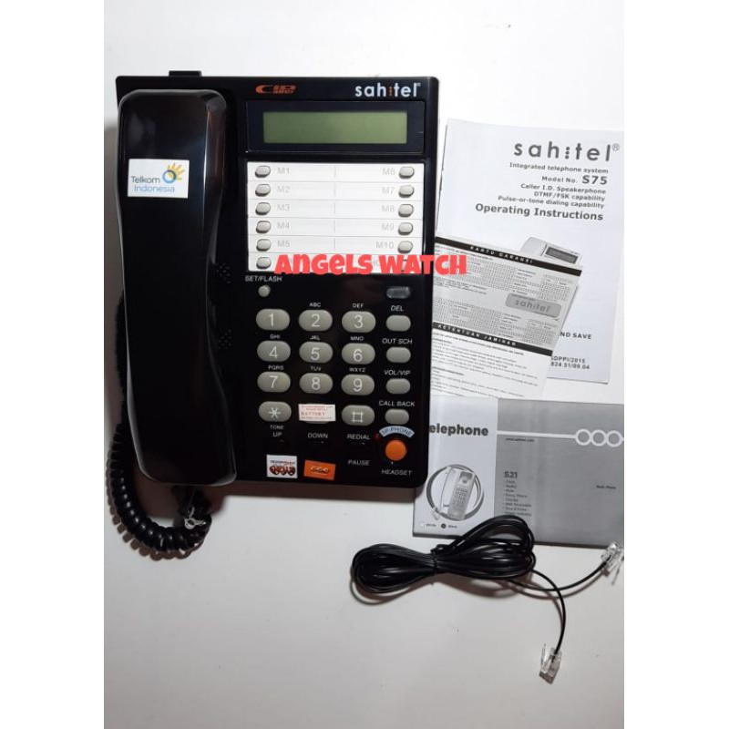 Telepon Kabel Sahitel S-75 Pesawat Telepon rumah sahitel s75