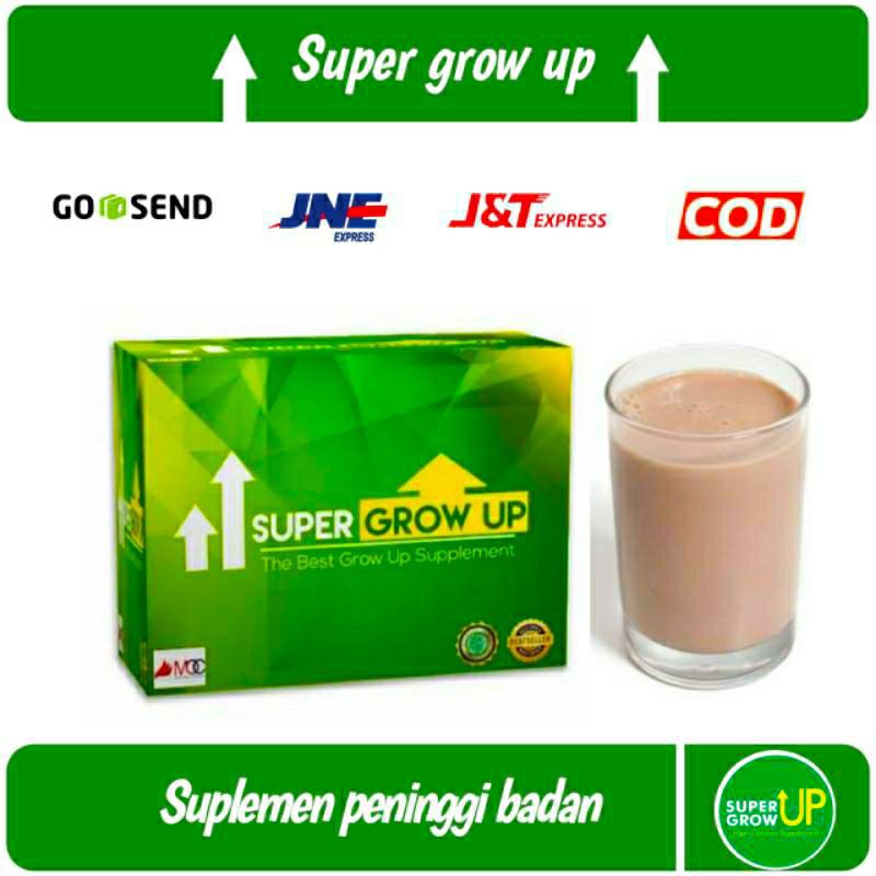 SUPER GROW UP SUSU TINGGI BADAN Super Grow Up Penambah Tinggi Badan Original