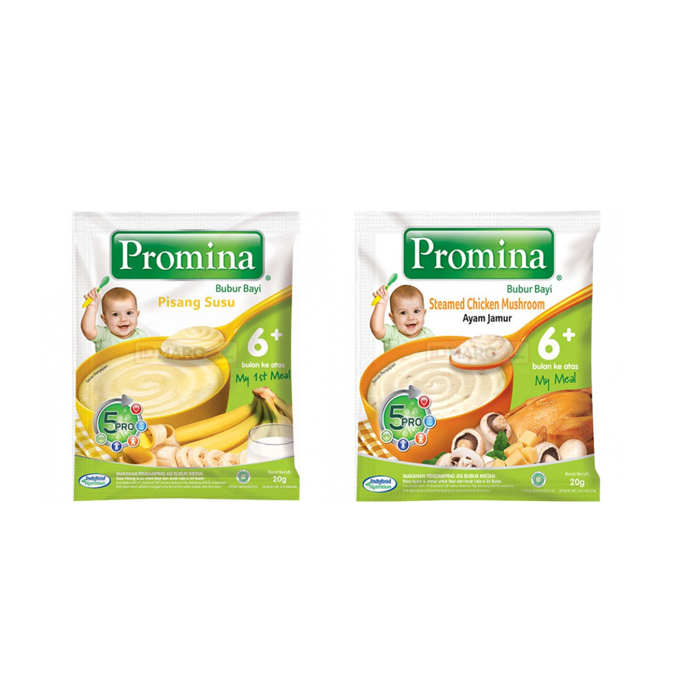 Promina BC Banana Milk Sachet 20 g x 1 Pcs + Promina BC ...