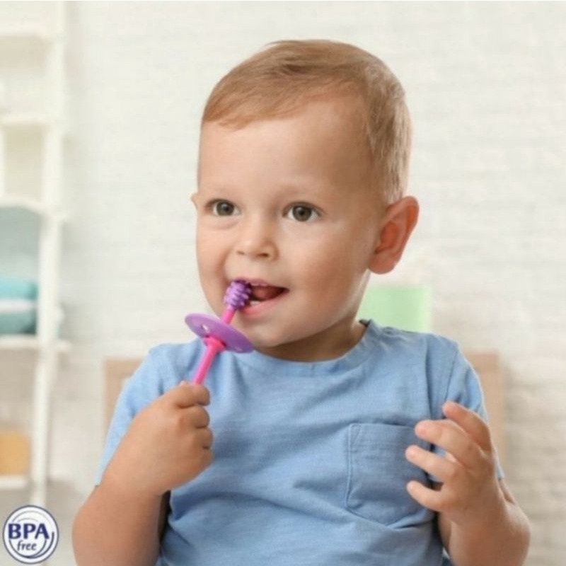 Baby Safe Gum Massage &amp; Toothbrush Sikat Gigi Bayi Anak Baby Safe