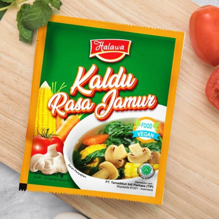 

[PRODUK S8SQD] BUMBU INSTAN KALDU JAMUR 12 SACHET BRAND HALAWA IMF