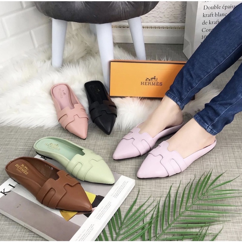 Flat Sepatu wanita import M621H