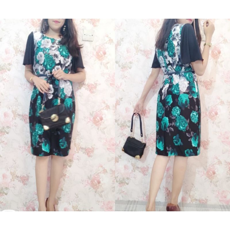 KALI**TI DRESS - DRESS - DRESS FORMAL - DRESS PESTA -  MIDI DRESS - DRESS CASUAL- SISA EKSPOR - DRES