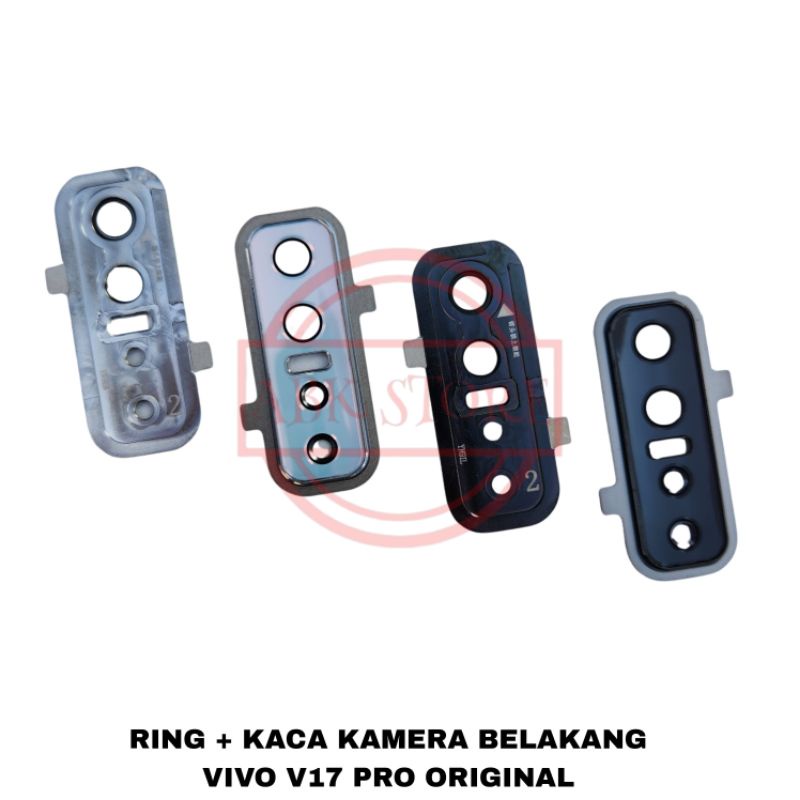 RING + LENSA CAMERA / KACA KAMERA BELAKANG VIVO V17 PRO ORIGINAL