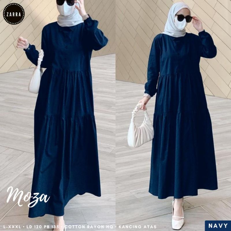 MOZA GAMIS MIDI TERBARU BY ZARRA