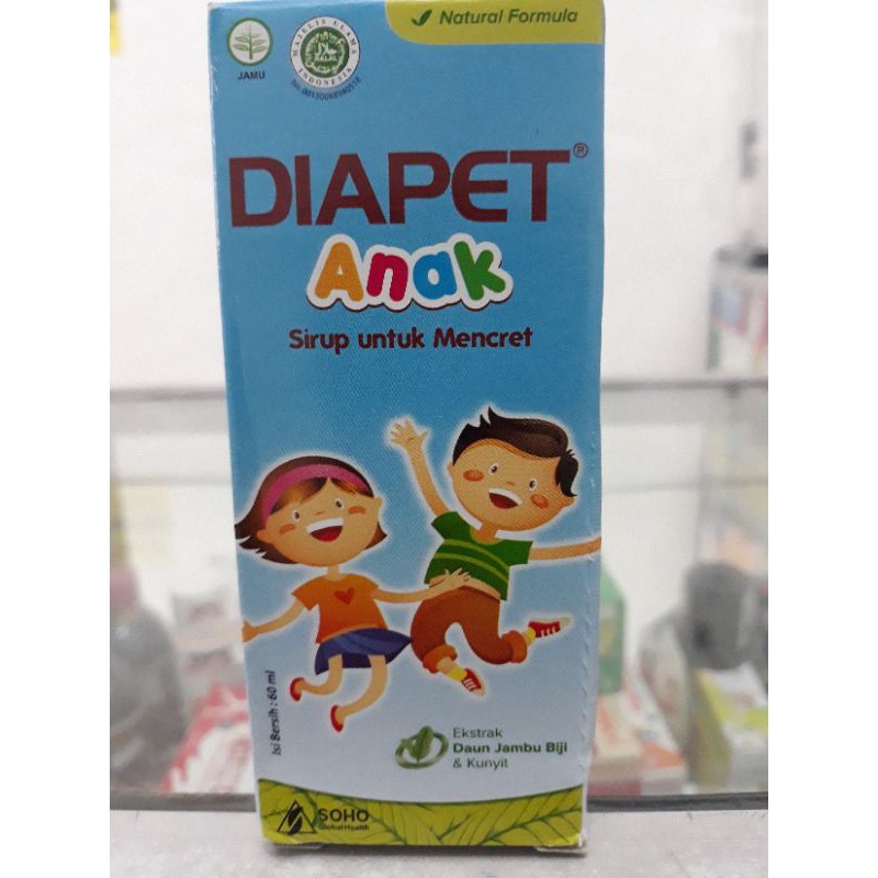 DIAPET ANAK SIRUP 60 ML - OBAT MENCRET