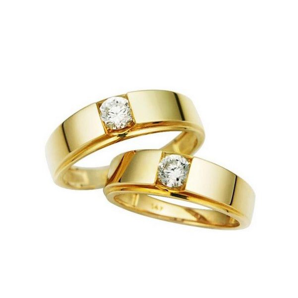 Couple Ring Cincin Custom Nama Cincin Pasangan Cincin Perak Murni Cincin Couple Cincin Murah RJ035 L