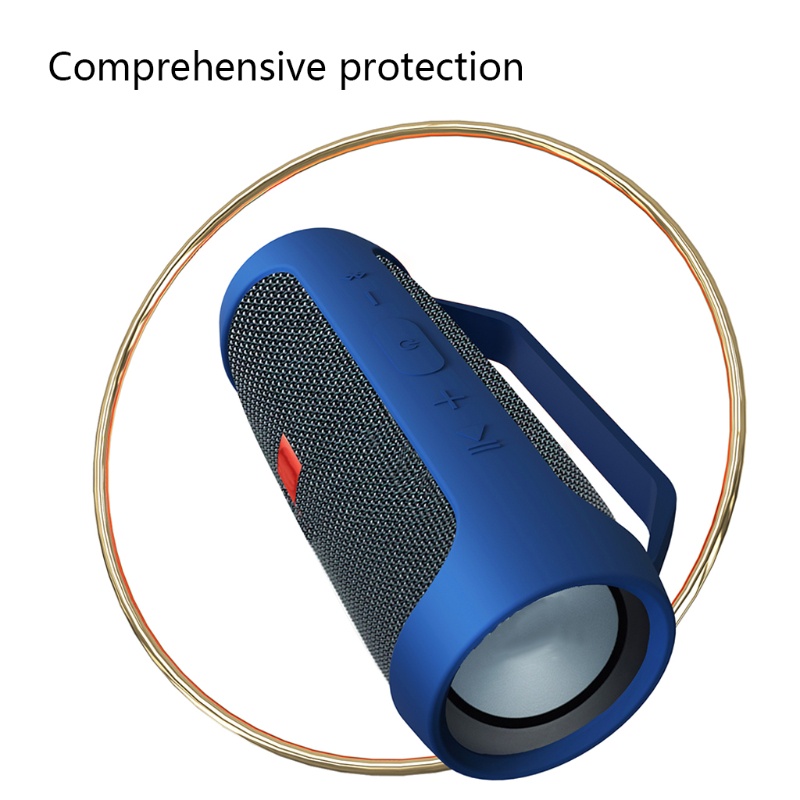 Bt Lembut Mudah Carring Pouch Silikon Penyimpanan Untuk Case Kompatibel Untuk JBL-Charge Essential Wireless Speaker Portable Trave