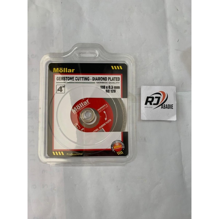 Mata Pisau Potong Keramik / Diamond Wheel Mollar Red 4&quot;x0,3mm GC120