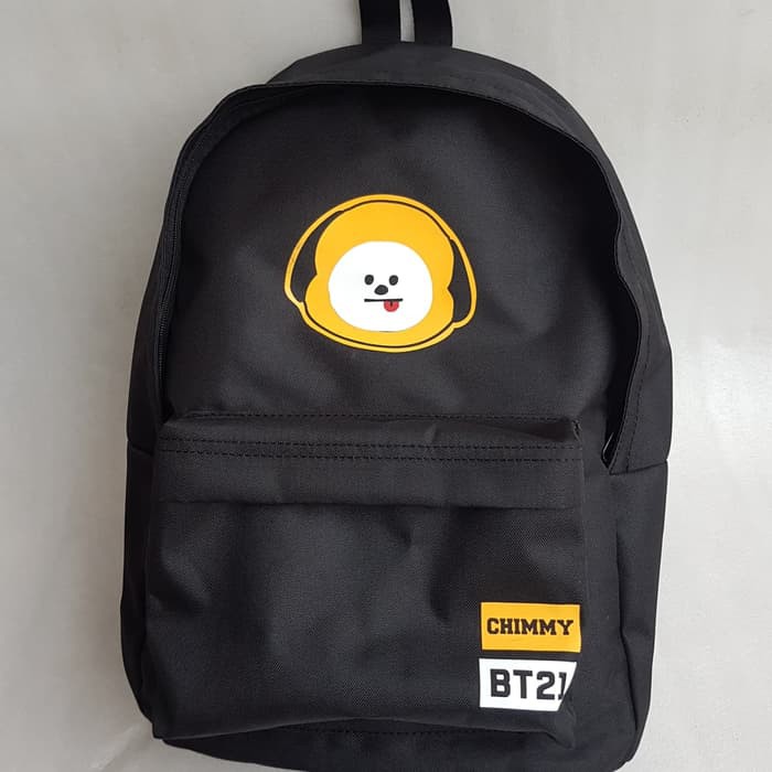 Tas chimmy BT21 backpack characters bangtan boys kpop