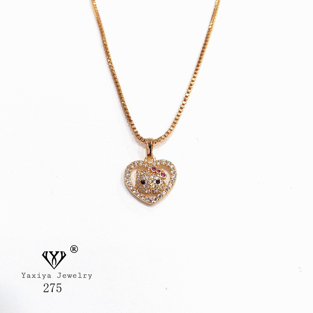 

Liontin Permata Perhiasan imitasi Gold 18k Yaxiya Jewelry 275