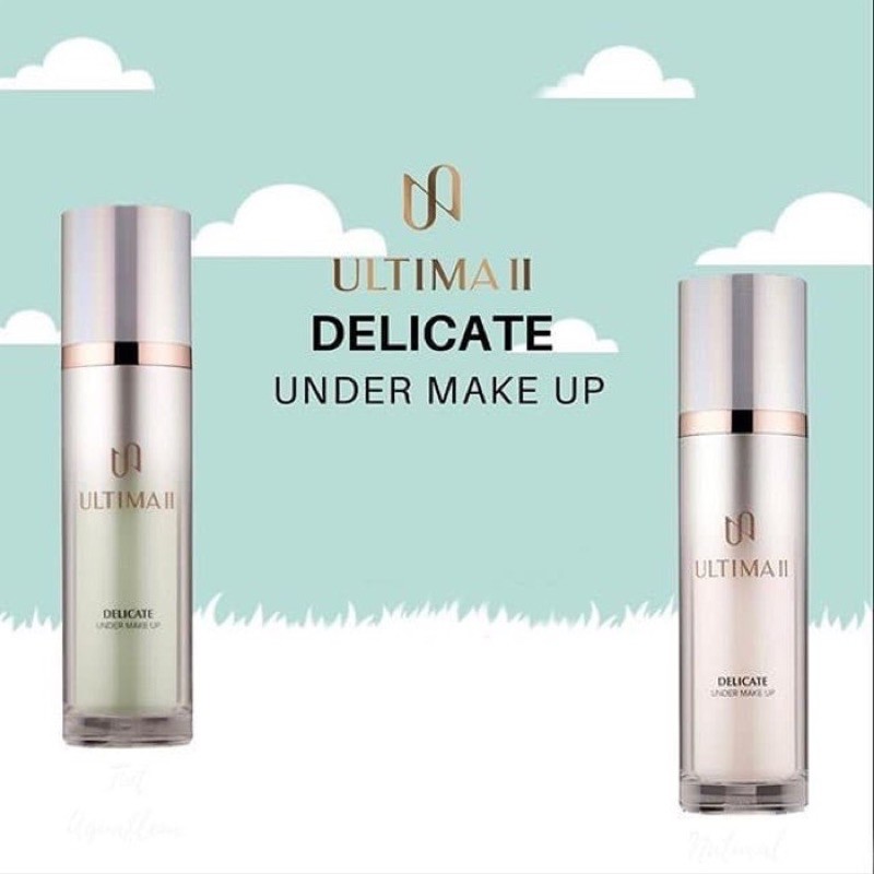 Kemasan baru! Ultima II Moisture Lotion Best Primer Pelembab Hijau - Tint Aquafleur - Natural