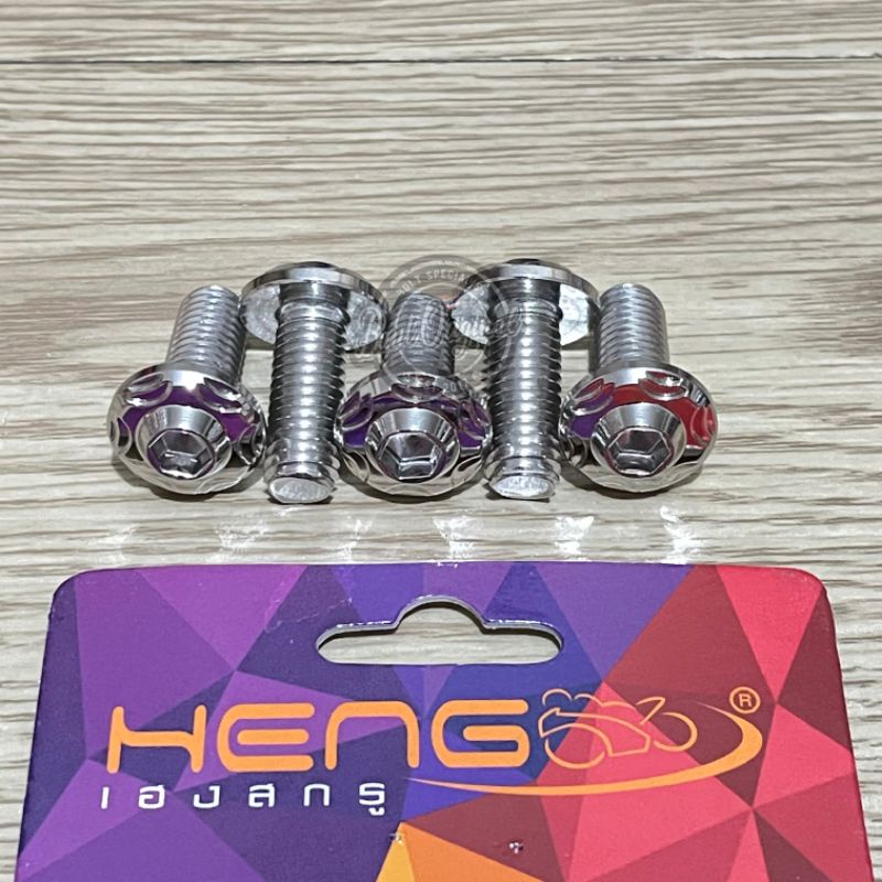 baut disk gear probolt stainless silver plated original thailand