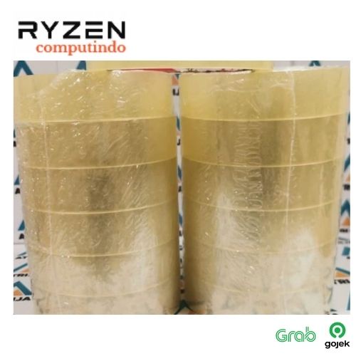 

Lakban Daimaru Tape Isolasi Selotip Bening 1 inch / 24 mm x 72 Yard