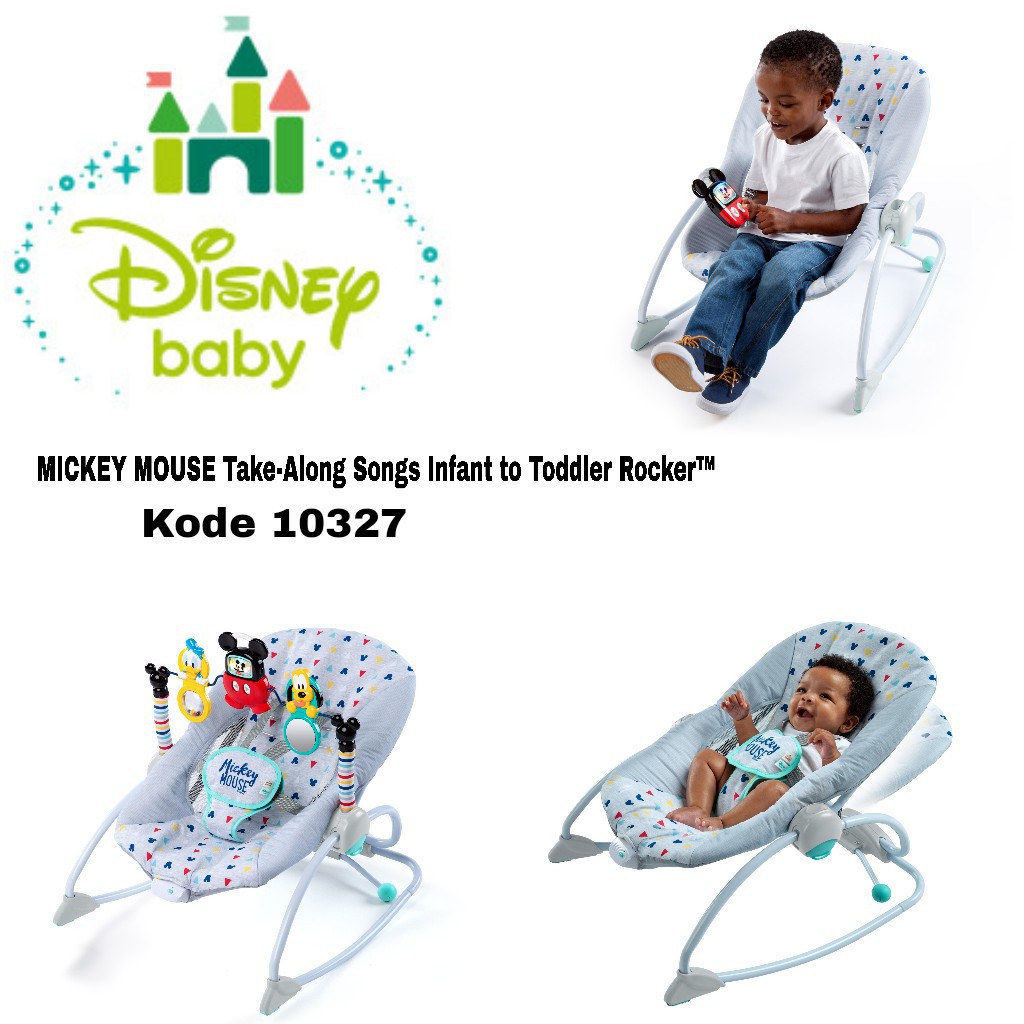 mickey mouse baby rocker