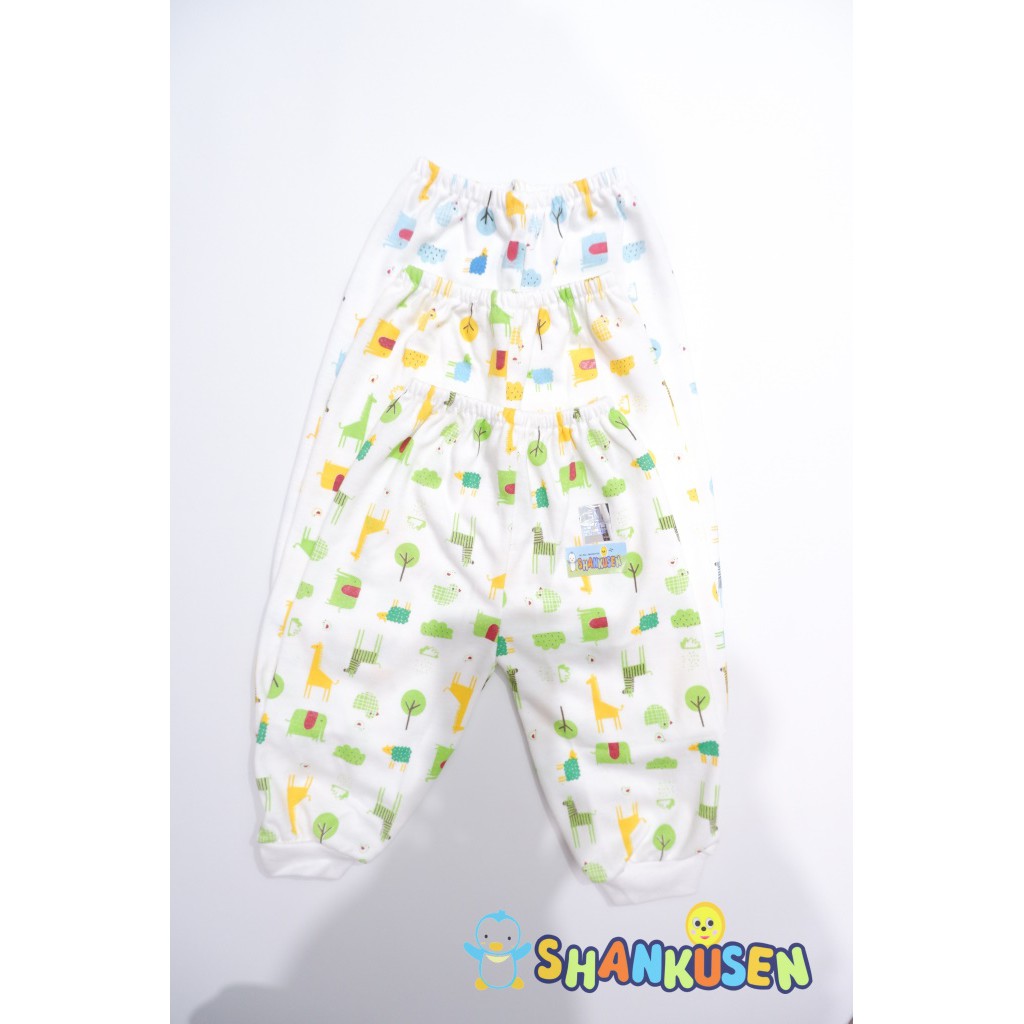 3 Set Celana Panjang Shankusen Motif Zebra Giraffe 3 Set Celana Panjang Shankusen Motif Zebra Giraffe