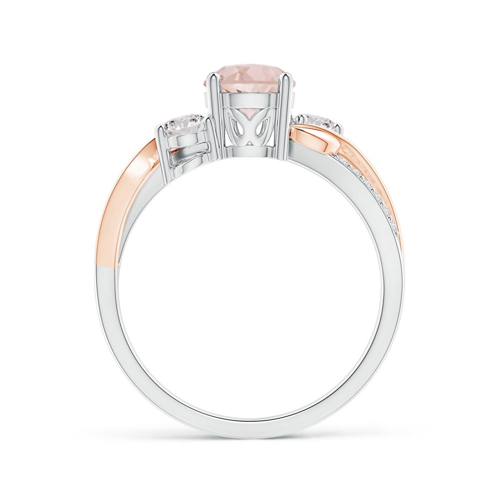 Cincin Silver 925 Model Daun Warna Rose Gold Untuk Wanita