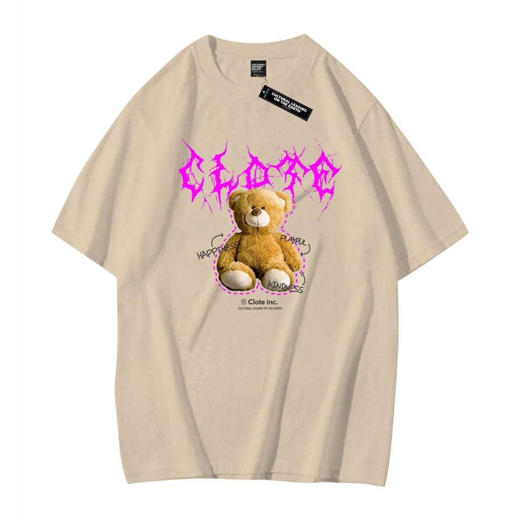 KAOS UNIQLO x KAWS / KAOS DISTRO UNIQLO / PAKAIAN PRIA & WANITA / BAJU UNIQLO x KAWS FULL TAG & LOGO / UNIQLO TSHIRT-TB Happiness Khaki