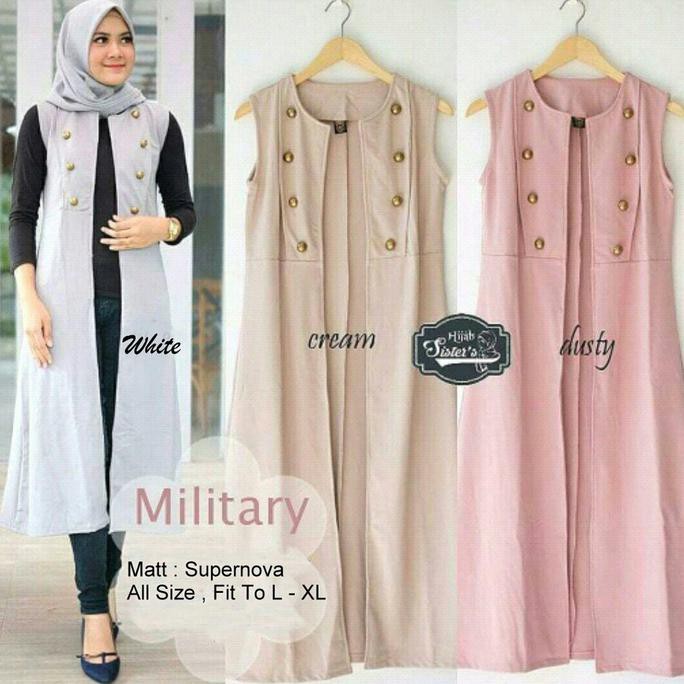 VEST CEWEK WANITA ROMPI BAJU LUARAN OUTER MURAH TERBARU KOREA STYLE