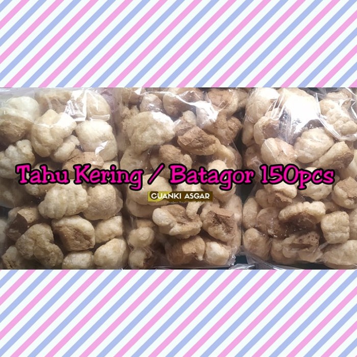 

Tahu kering / batagor isi 150pcs Perball - Toping Boci, Seblak, Bakso - BARU