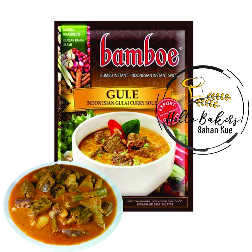 

BUMBU BAMBOE GULE 35 GR / BUMBU INSTANS BAMBOE / BUMBU GULE