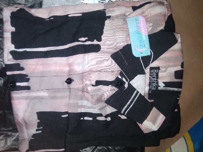 Kemeja Wanita Rayon Tali / Kemeja Wanita Motif / Kemeja Wanita Adem Lembut Rayon Premium By Orisolo