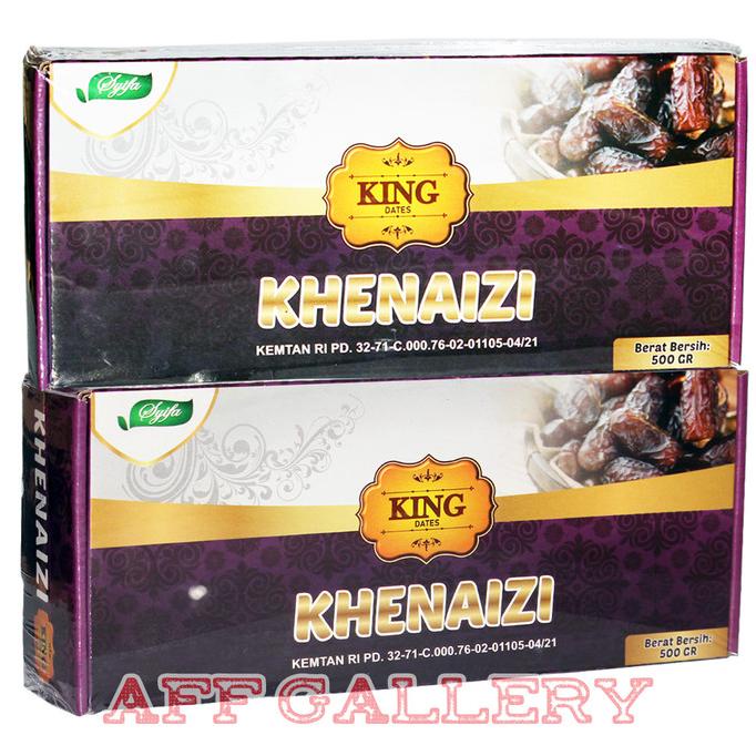 

HJS KURMA KING DATES KHENAIZI | KURMA KING KHENAIZI 500 GR