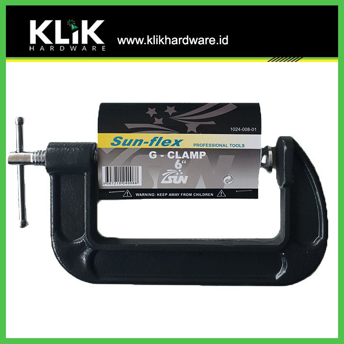 Sun-Flex Clamp C 6 Inch 150 mm - Klem C Penjepit