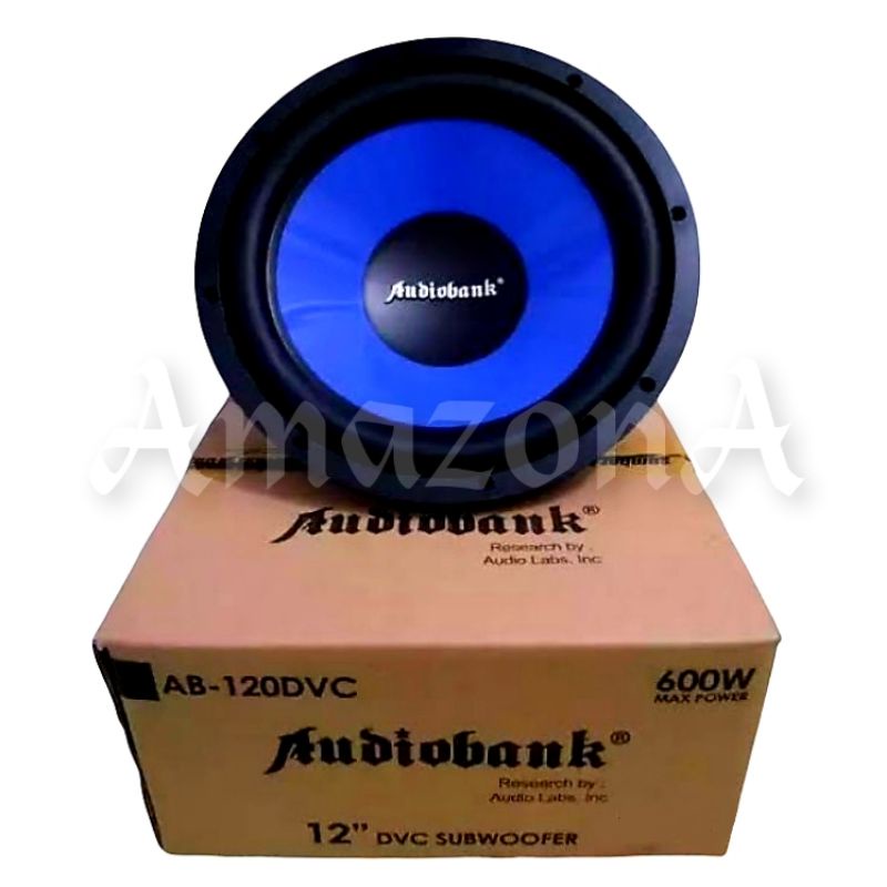 Subwoofer Audiobank AB-120DVC 12 Inch 600W Max Power Double Voice Coil