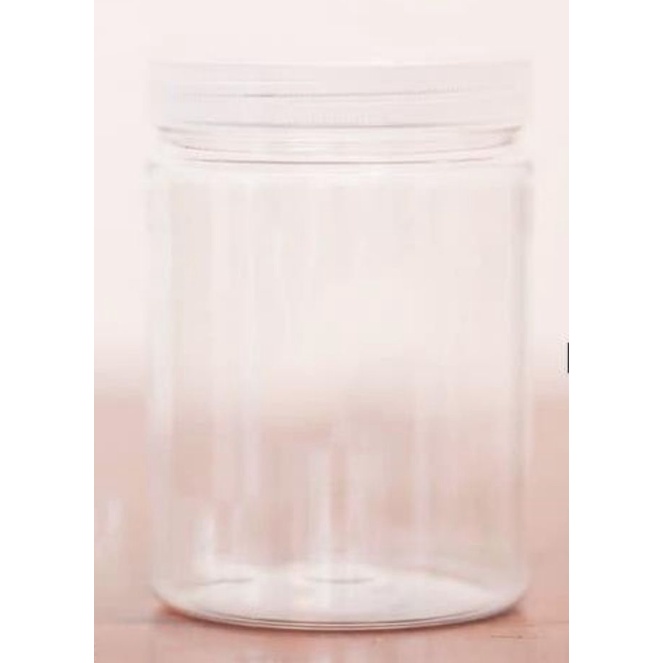 Toples Plastik Jar Silinder 800ML - Gosend Grab