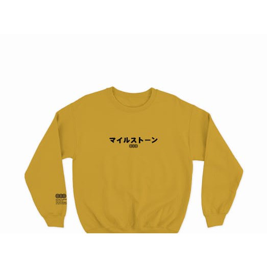 Milestones Yellow Crew Neck