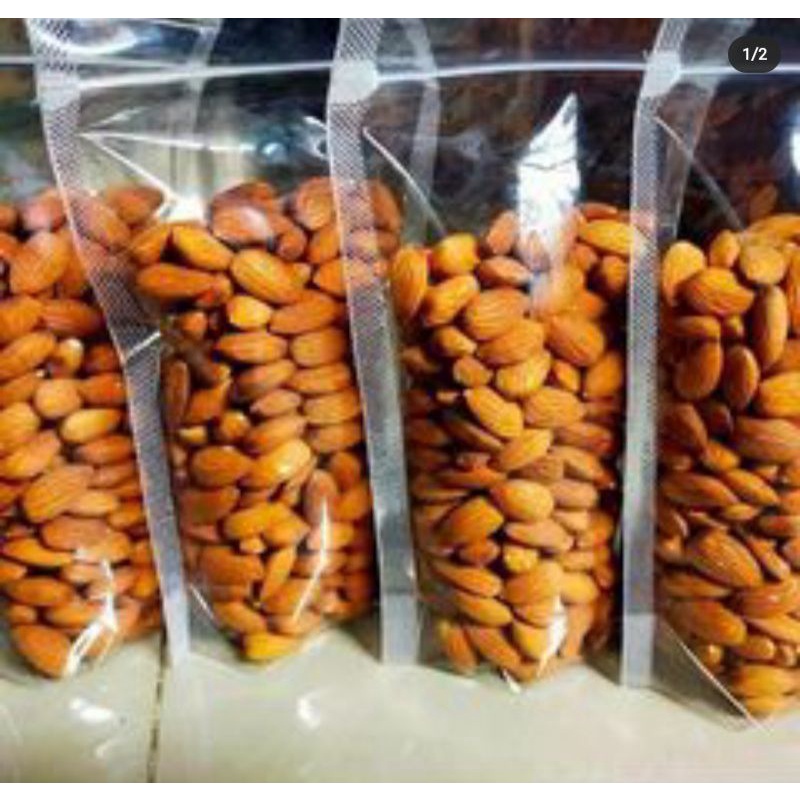 

kacang almond panggang