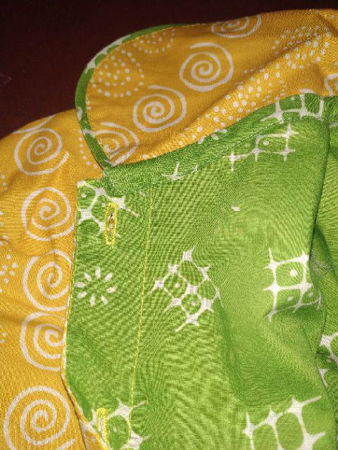 Blouse Batik Anak Cewe Tk- Sd Kelas 1 (size 6 Ld 35-36cm)