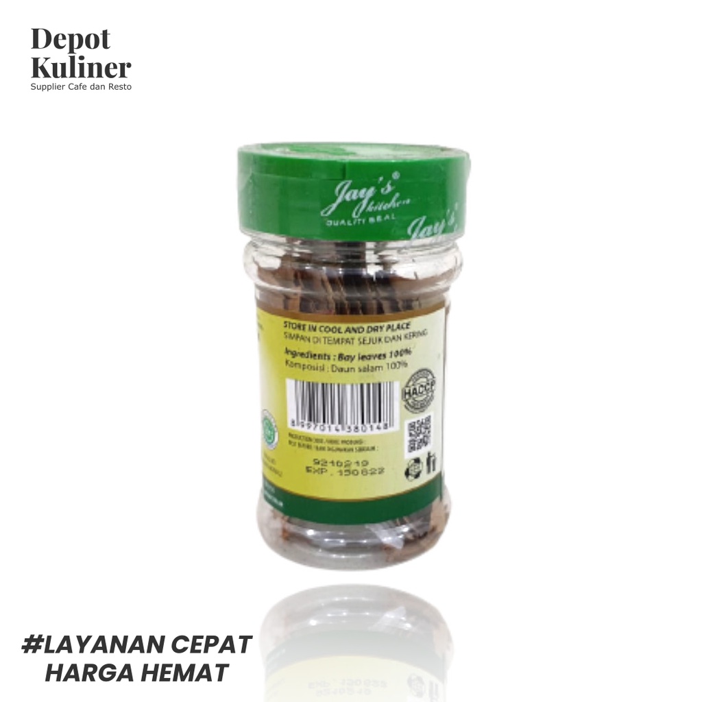 Jay's kitchen bay leaves 8g (daun salam)