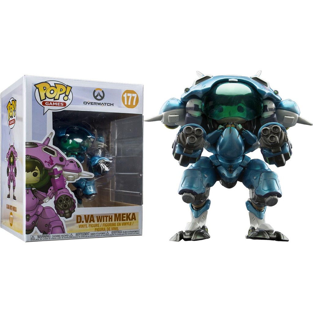 Funko Super Sized Pop Overwatch  D.Va with Meka (Blueberry)