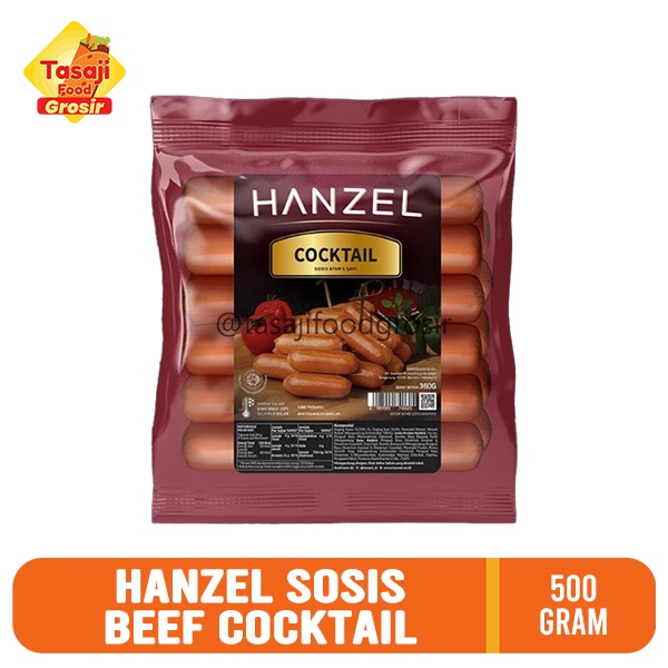 HANZEL Sosis Beef Cocktail - 500 Gram
