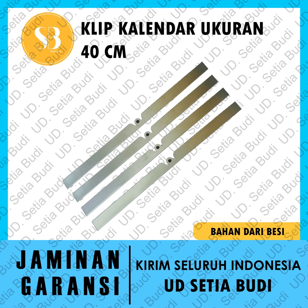 Klip Besi Kalender ukuran 40