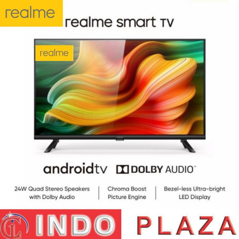 TV REALME 43 SMART ANDROID BEZEL LESS (LUAR MEDAN)