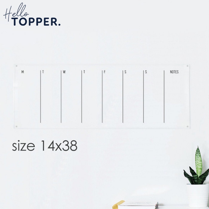 

Akrilik Planner | Tabel Daily Planner Acrylic Elegan