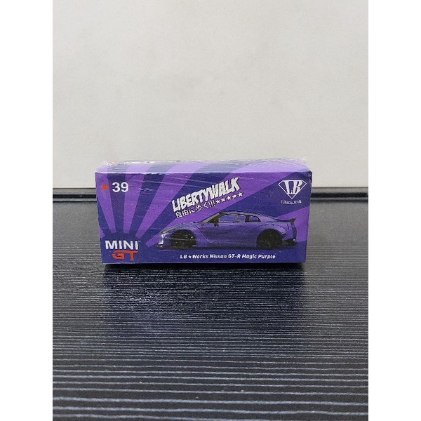 Mini GT 39 Nissan GTR LB Works Magic Purple Japan Exclusive