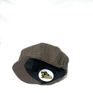 Topi newsboy anak bahan wool / newsboy / topi pet / topi