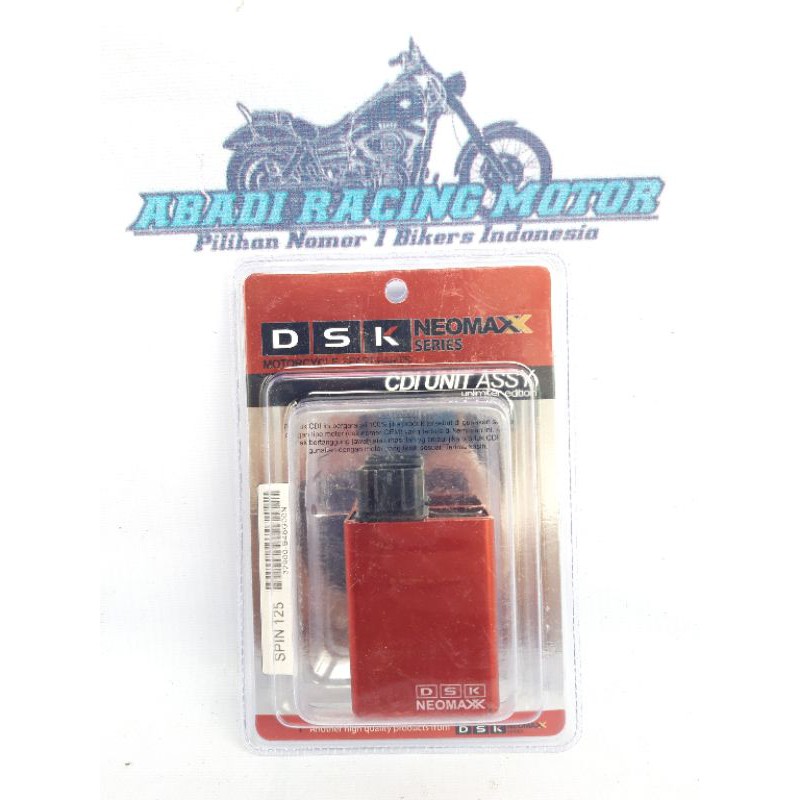 Cdi Racing Spin 125 Dsk Neomax Full Rpm No Limit Tenaga Naik 20%