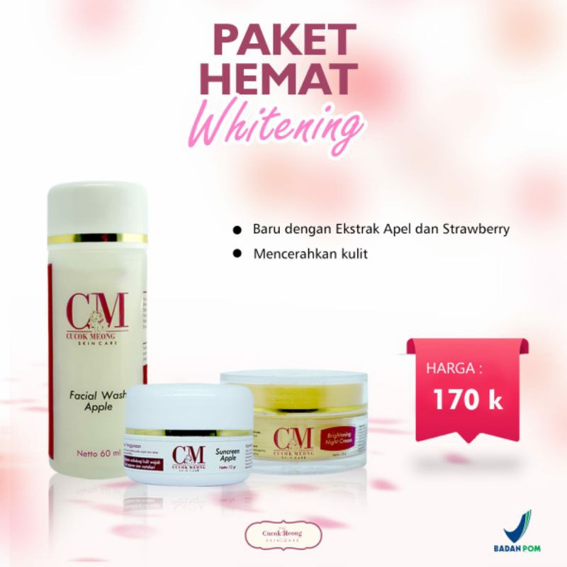Paket Hemat Whitening 2 CM