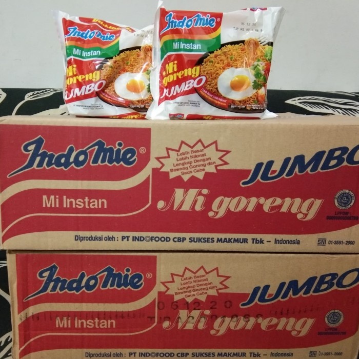 

s574gfd Indomie Instant Mi Goreng Jumbo Dos 24X129Gr Ff064151E