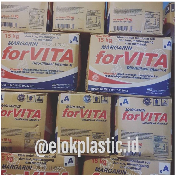 

Margarine / Mentega Forvita Kemasan Repack 500gr