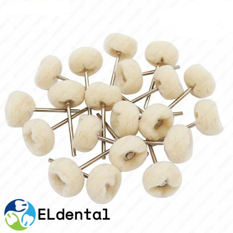 Wol Poles Gigi Palsu / Dental Poles Gigi Bahan wol