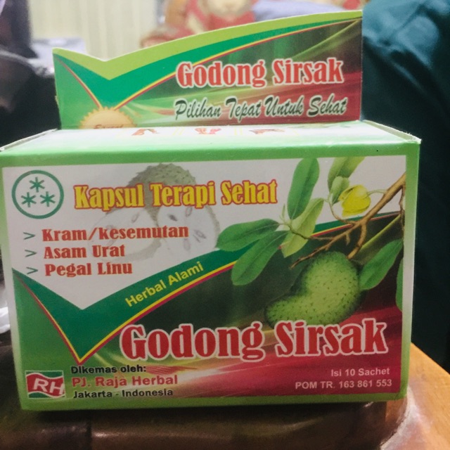 [harga spesial3.3] Godong SIRSAK Kapsul Terapi Sehat Herbal Alami